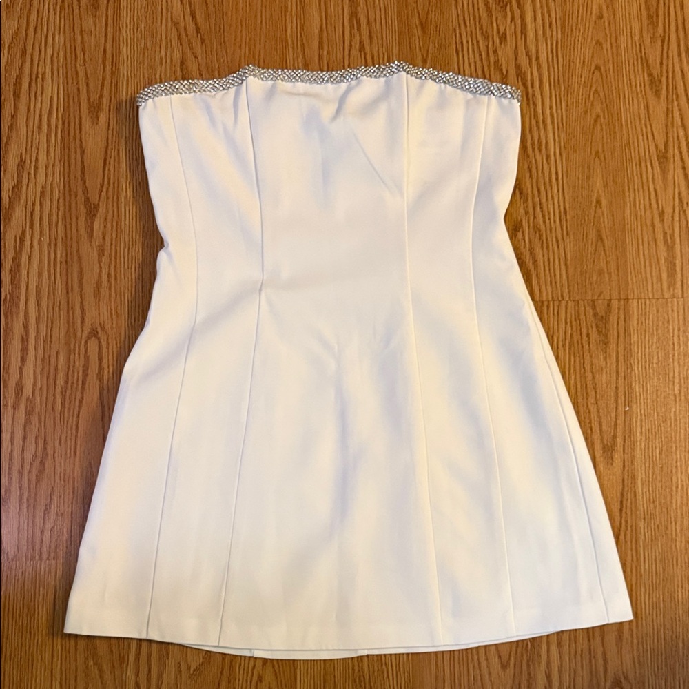 Selfie Leslie White Mini Dress